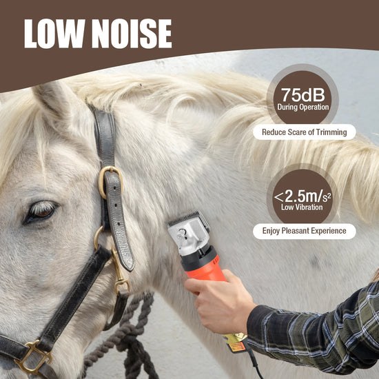 350W Electric Horse Sheep Animal Hair, Clipper Shearing Trimmer
 Fur Shear Cutter