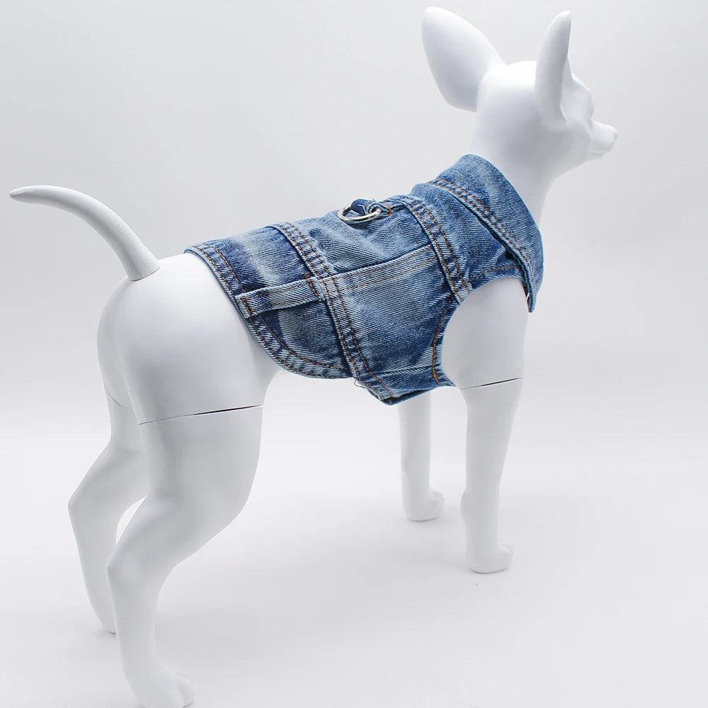 Dog Jeans Jacket