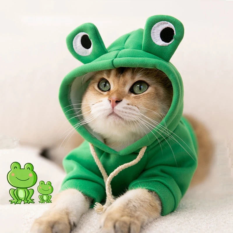 Autumn Winter Pet Cat Sweatshirt