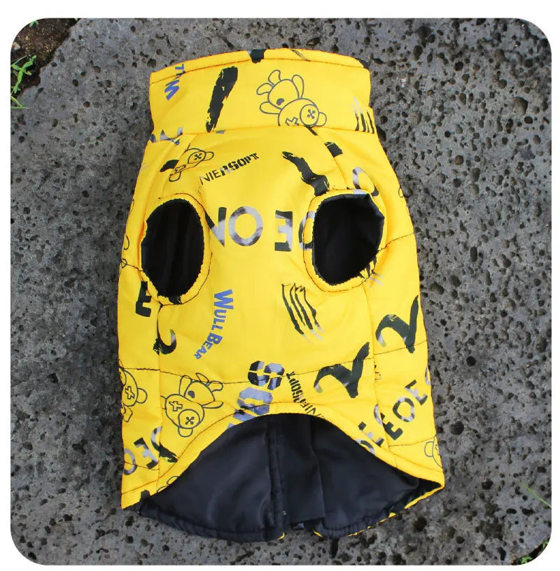 Fashion Big Dog Waterproof Jacket