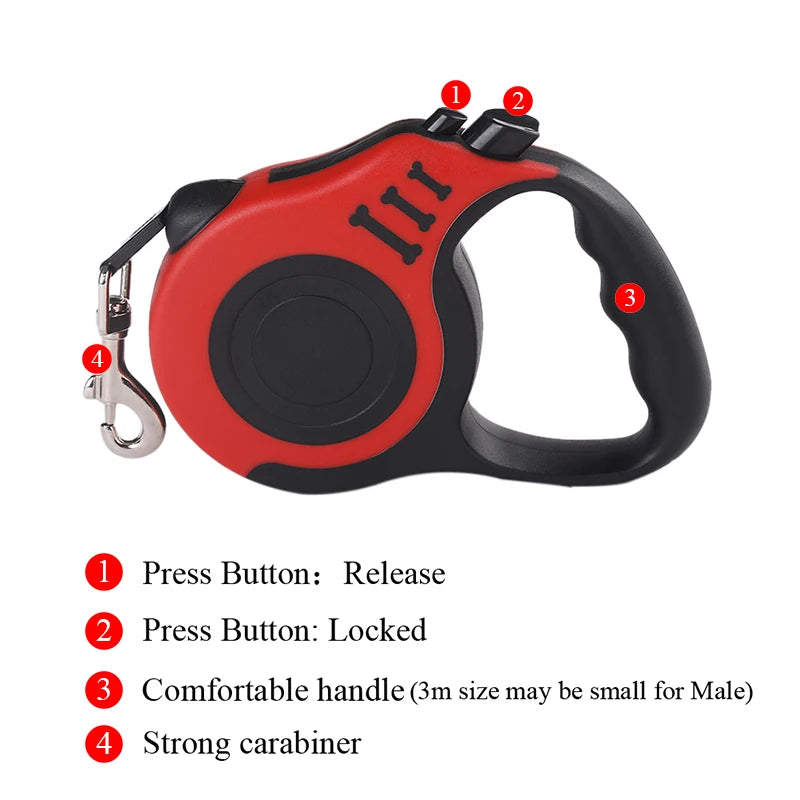 3m 5m Dog Leash for Small Dogs Cat