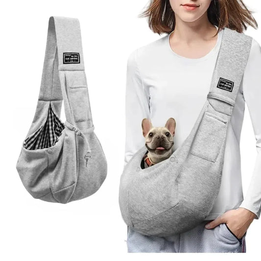 Cotton Comfortable Dog Crossbody Shoulder Bag
