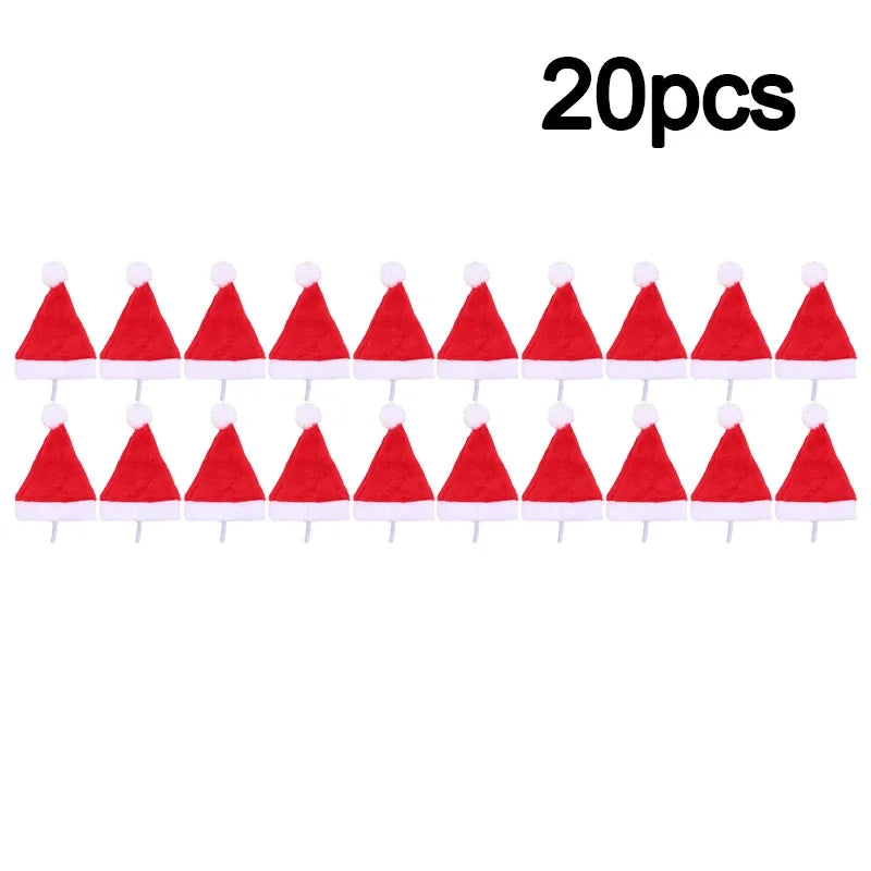 Deluxe Plush Christmas Pet Santa Hat