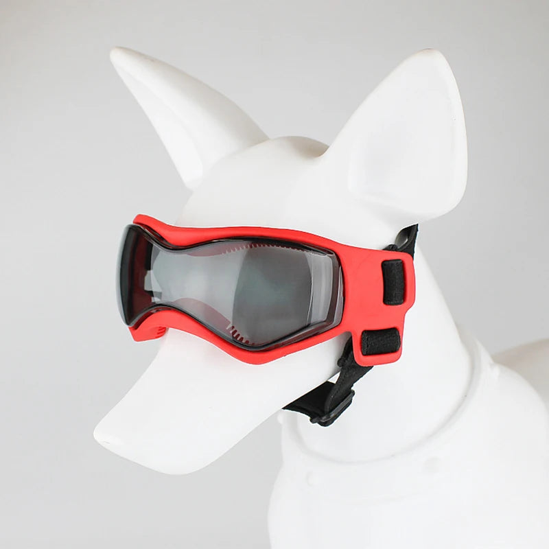Dog Sunglasses Soft Adjustable UV Protection Pet Goggles