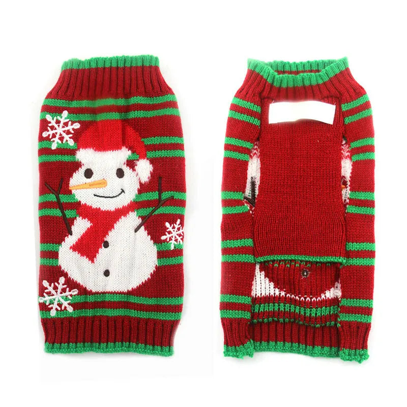 Dog Sweater Christmas Winter Warm