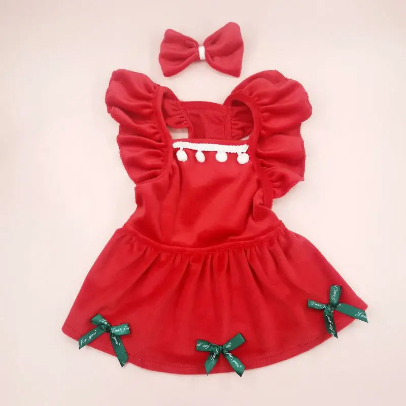 Pet Cat Dress Clothes Christmas