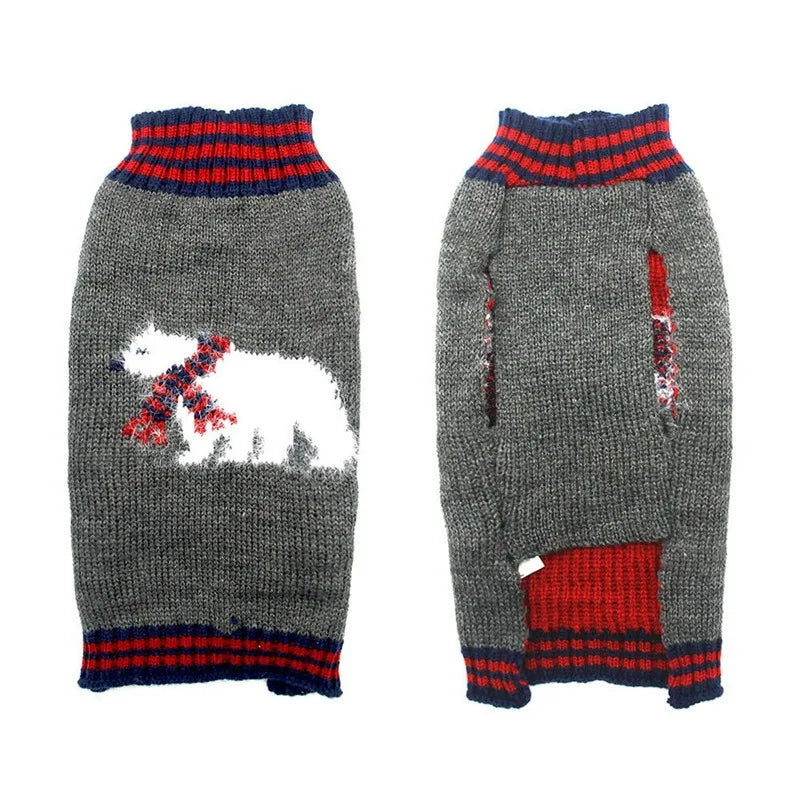 Dog Sweater Christmas Winter Warm