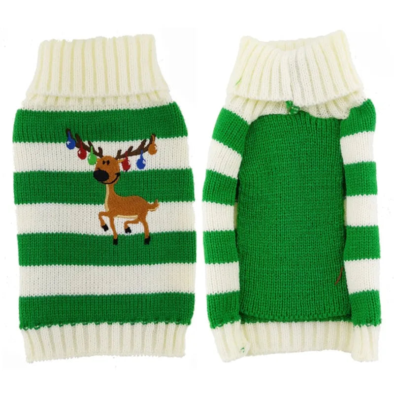 Dog Sweater Christmas Winter Warm