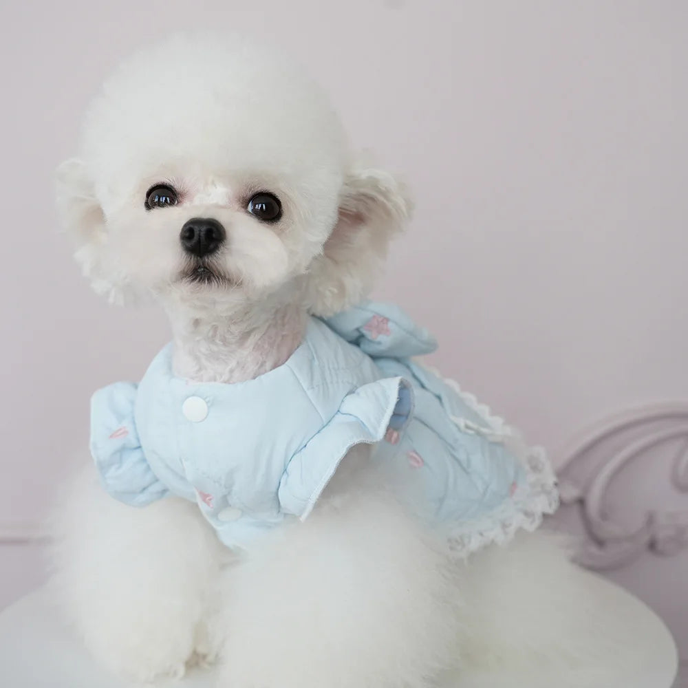 Pet Autumn/Winter Star Embroidered Coat