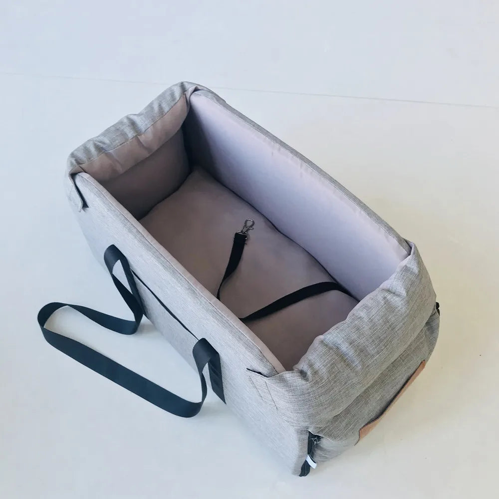 Pet Portable Console Booster Car Seat & Carrier