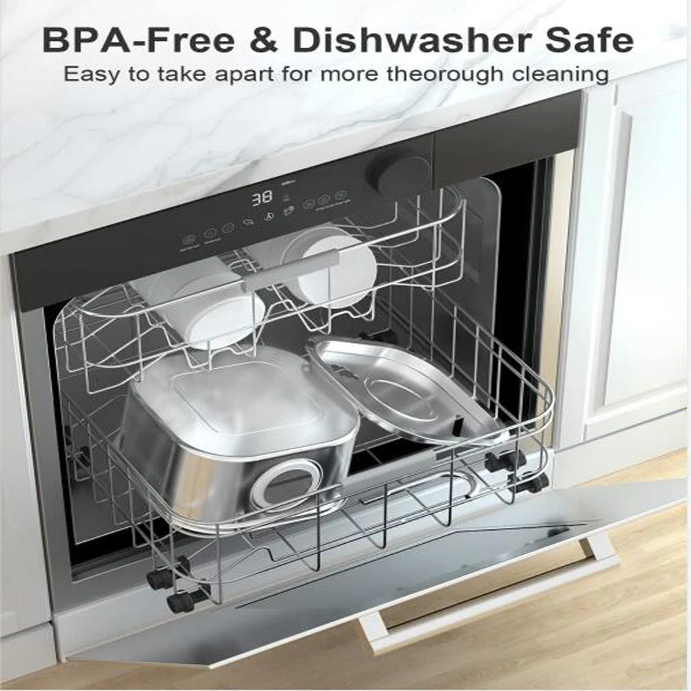 3.2L Stainless Steel Pet Water Feeder