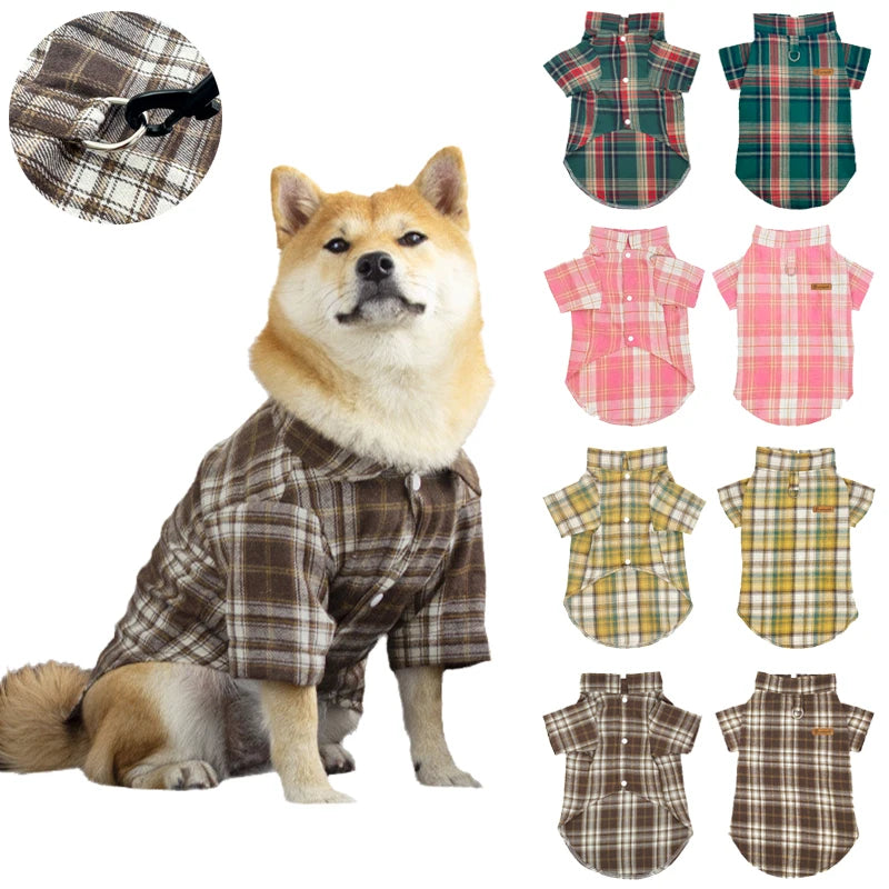 British Style Cat Dog Shirt