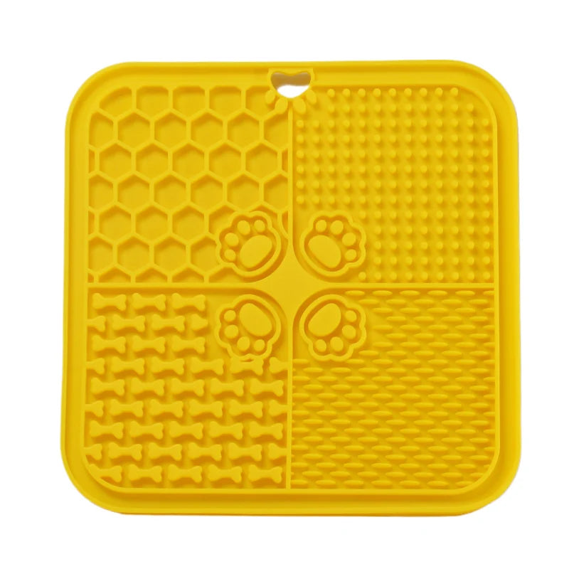 11 Colors Pet Slow Feeding Mat With Spatula