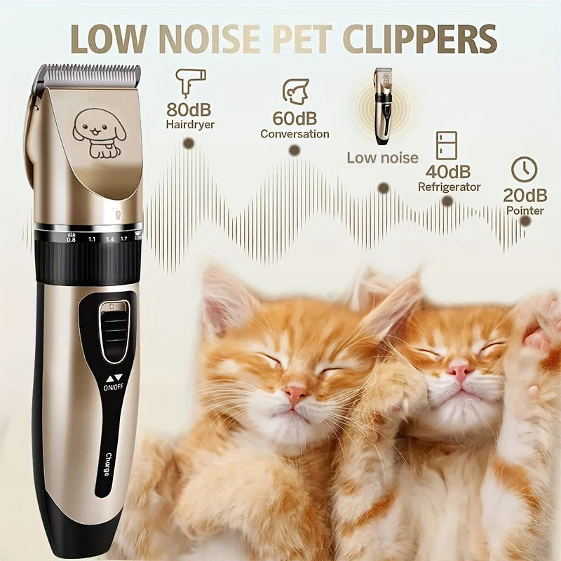Pet Hair Trimmer Kit Electric
for Dogs and Cats