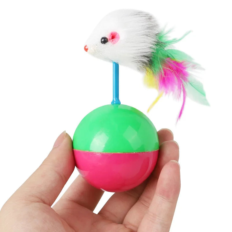 Mouse and tumbler toy