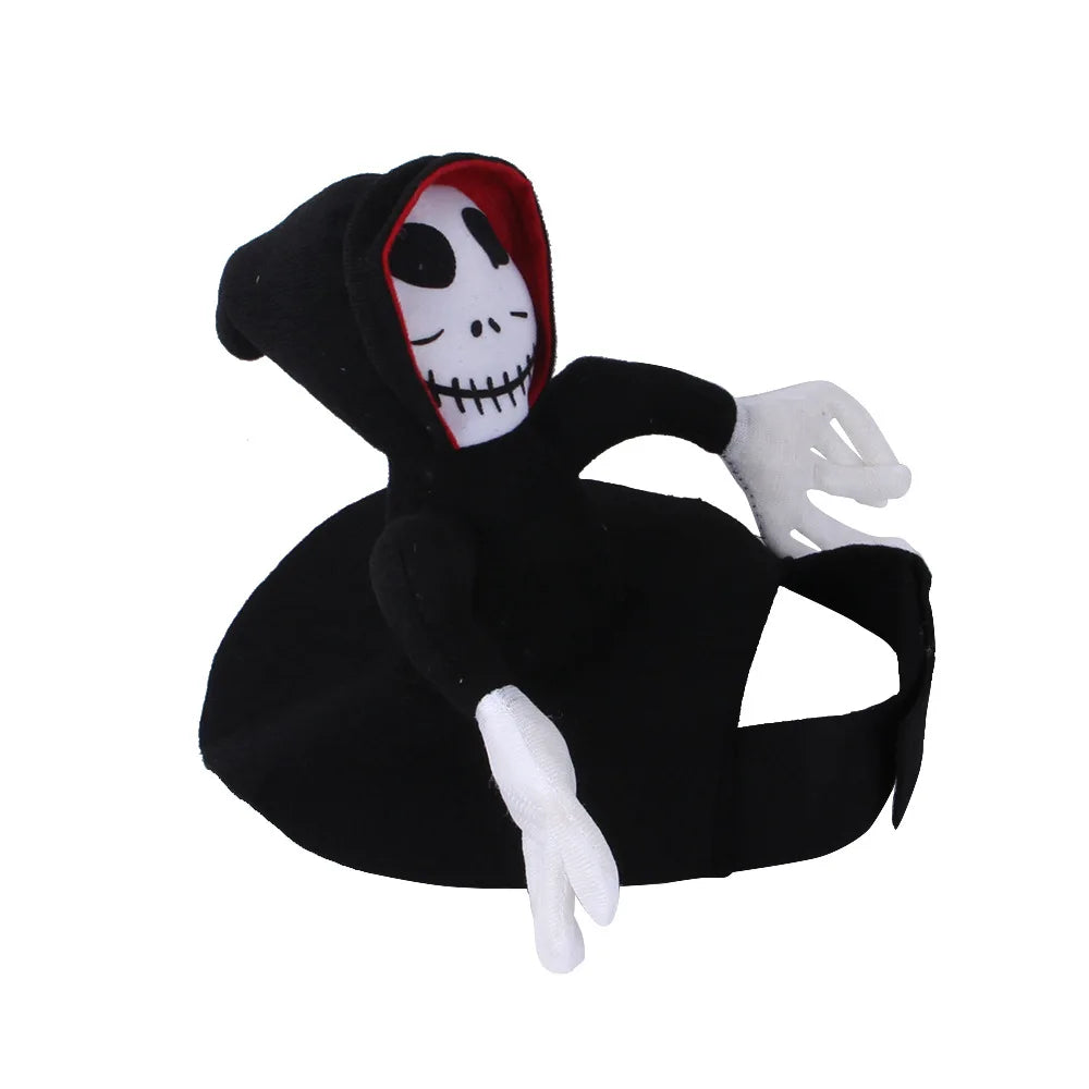 Halloween Death Rider Dog Costume