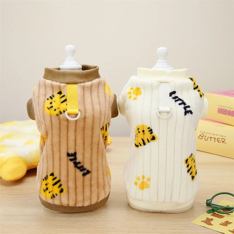 Korean Style Sphynx Cat Sweater with Buckle