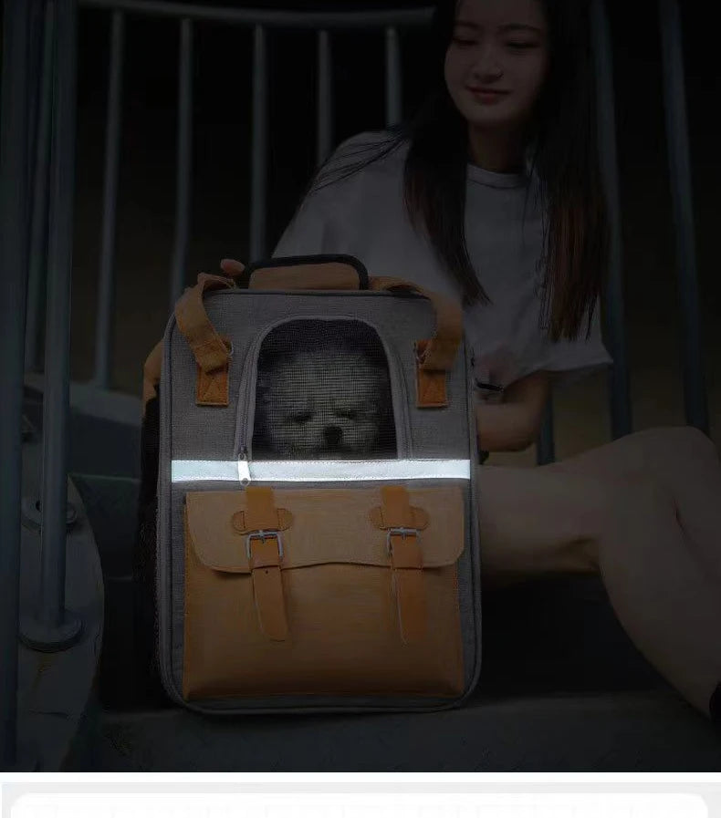 Backpack, Dogs and Cats Travel Back Bag