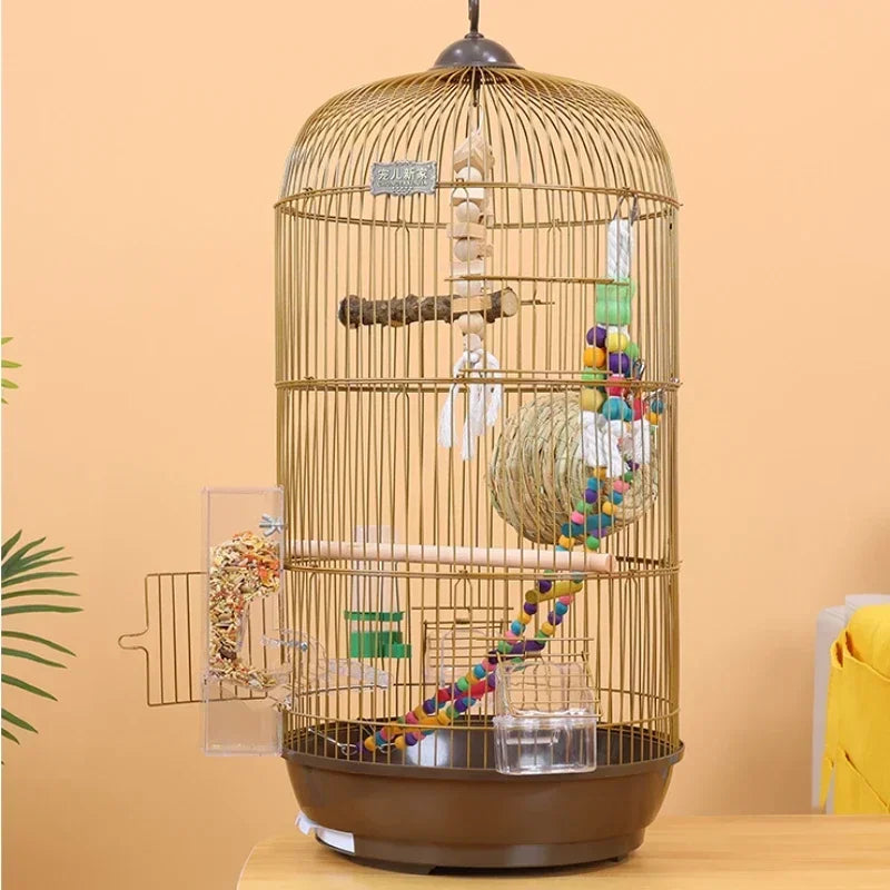 Large Reinforced Parrot Cage