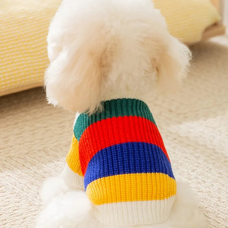Dog Plaid Sweater