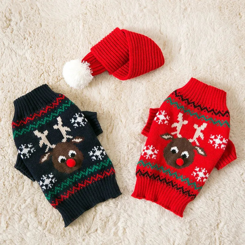 Dog Sweater Christmas
