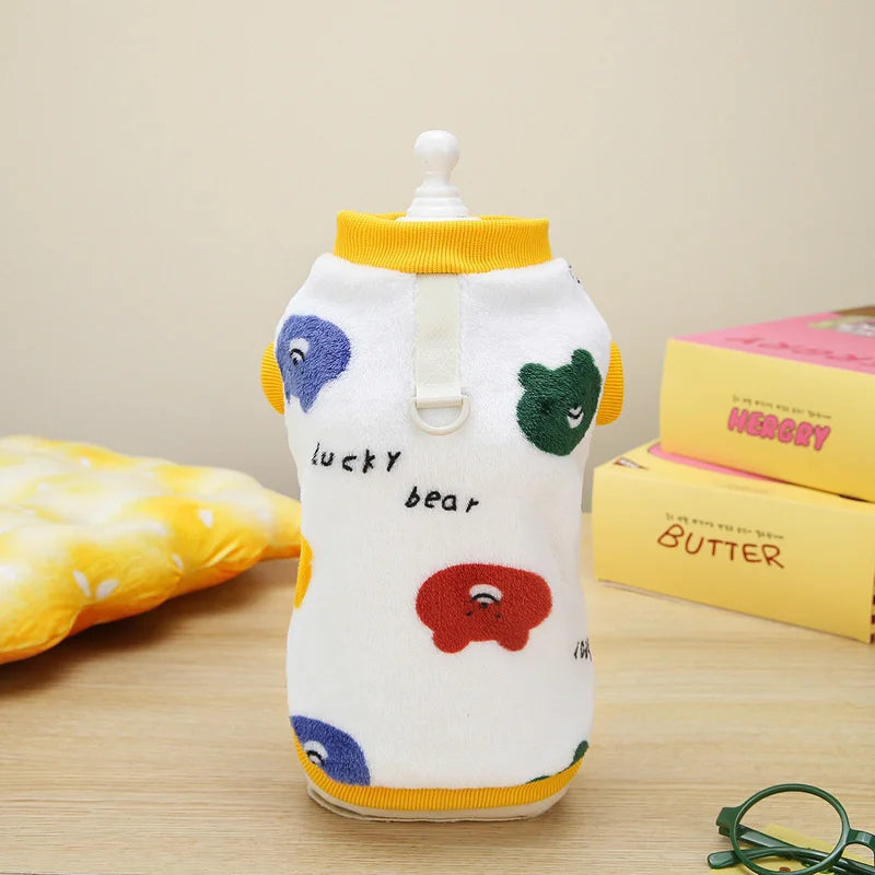 Korean Style Sphynx Cat Sweater with Buckle