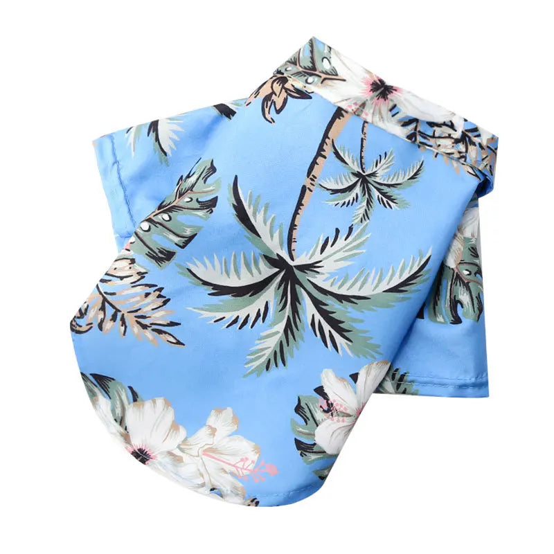 Hawaiian Beach Style Dog Shirt