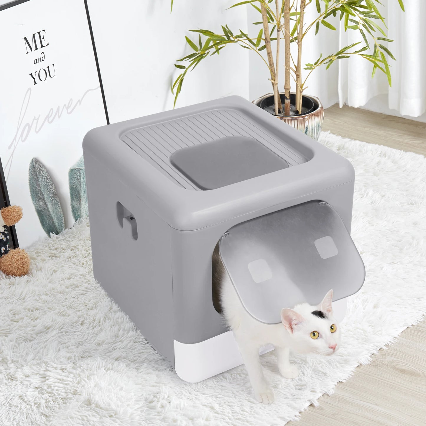 Cat Litter Box, tray, scoop