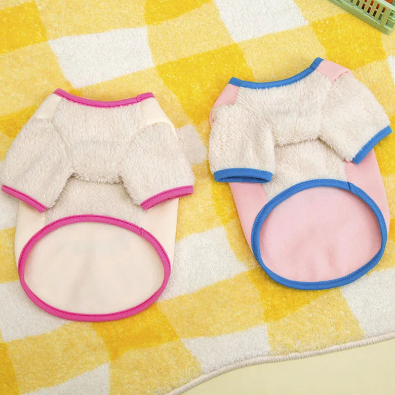 Dog Clothes Winter Fleece Warm Hoodies Coat
