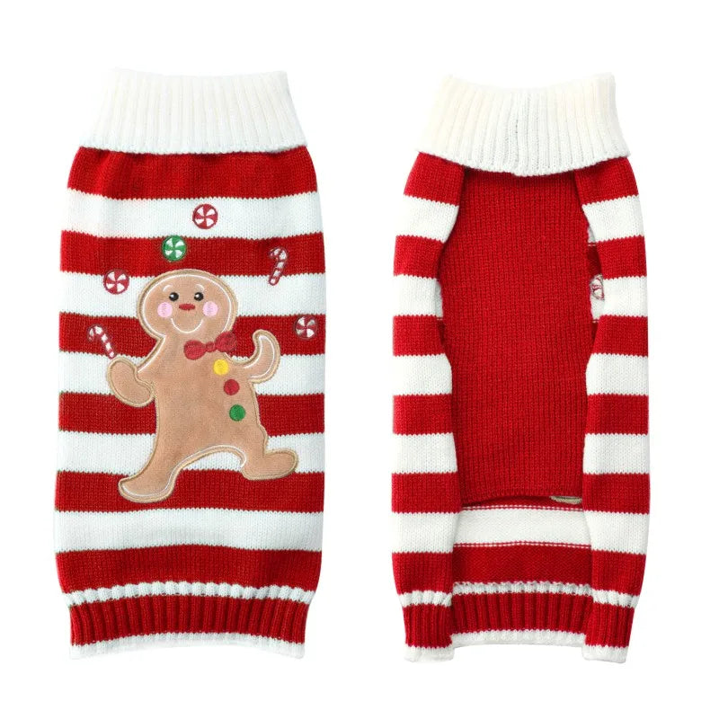 Dog Sweater Christmas Winter Warm