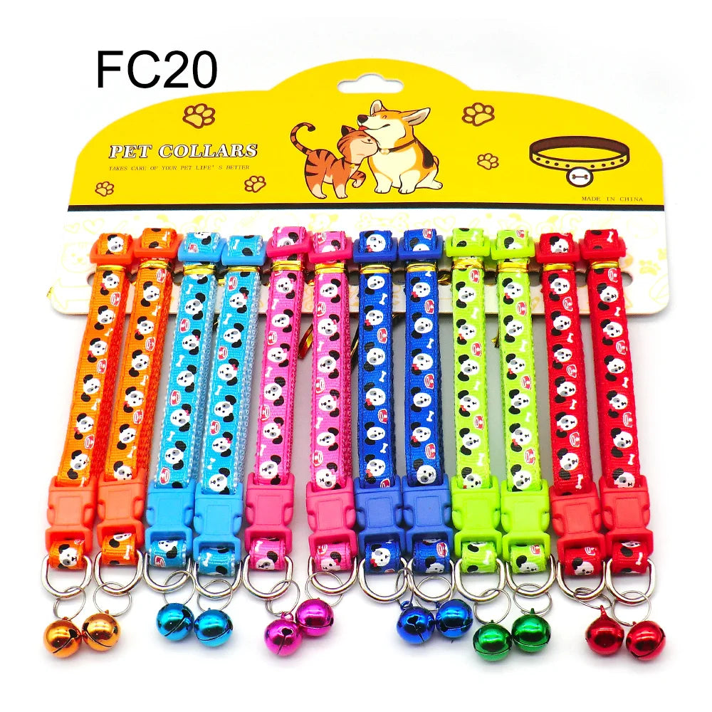 12Pcs Mix Color Anti-Lost Collars