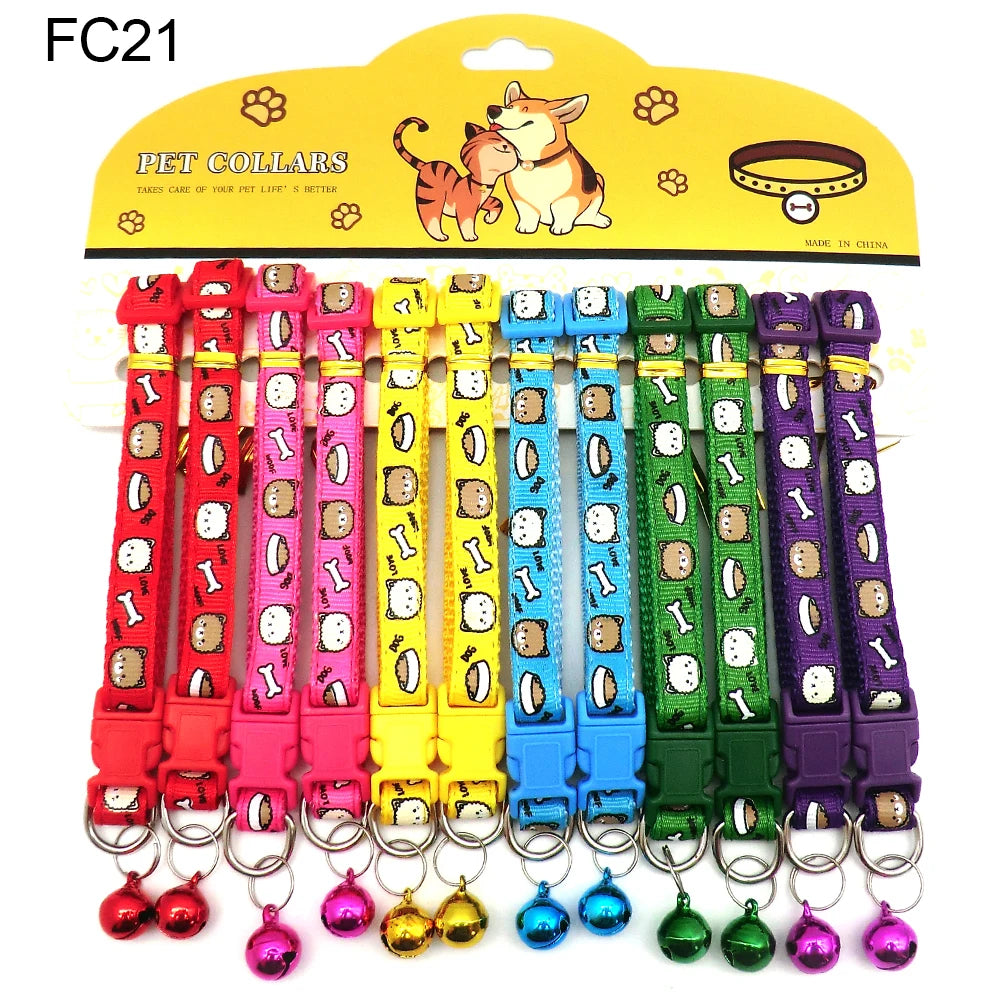 12Pcs Mix Color Anti-Lost Collars