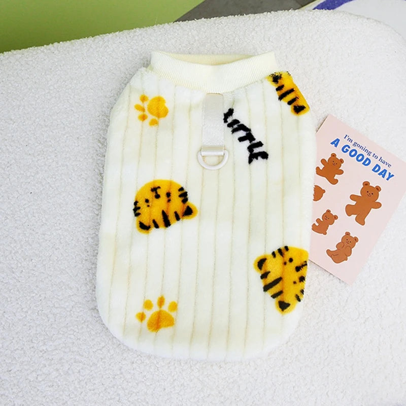 Korean Style Sphynx Cat Sweater with Buckle
