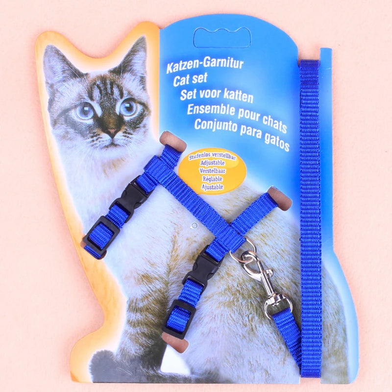 Cat and dog leash I-shaped