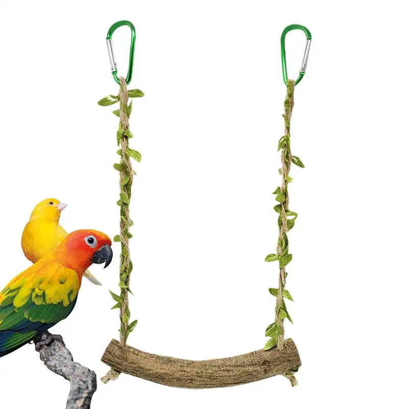 Pet Parrot Bird Standing Stick