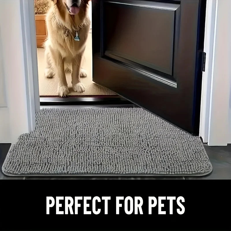 4 sizes Ultra-Absorbent Muddy Paw Dog Mat