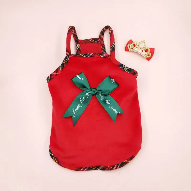 Pet Cat Dress Clothes Christmas