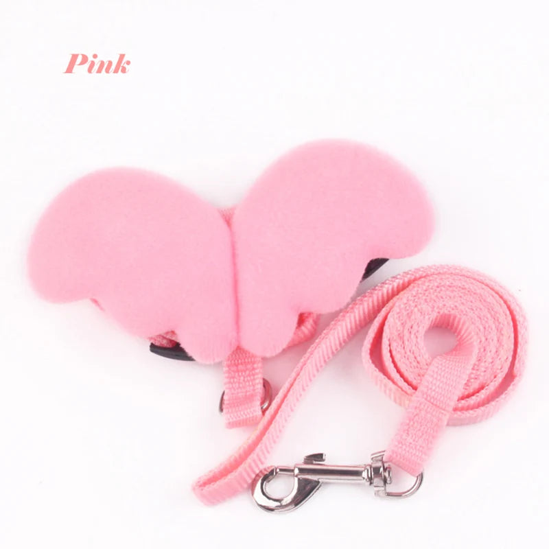 Angel Wings Pet Harness and Leash Set