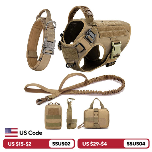 Large Dog Harness And Leash