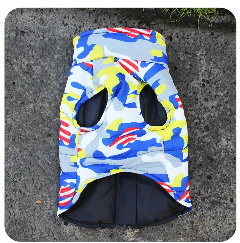 Fashion Big Dog Waterproof Jacket
