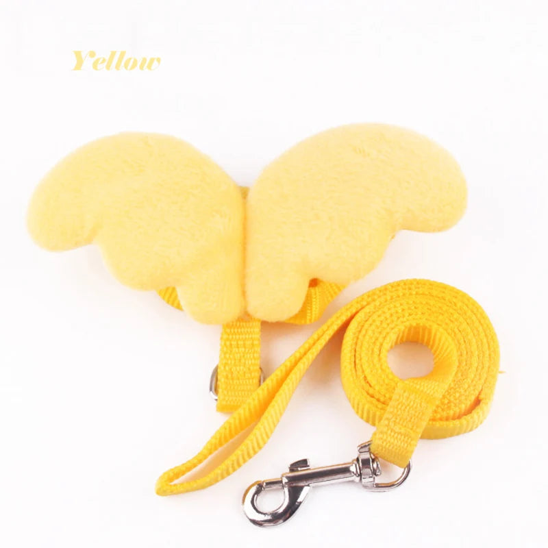 Angel Wings Pet Harness and Leash Set