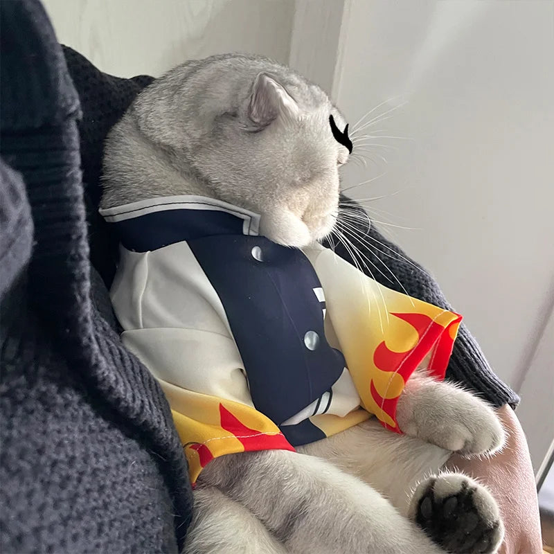 Demon Slayer Rengoku Kyoujurou Pet Cosplay