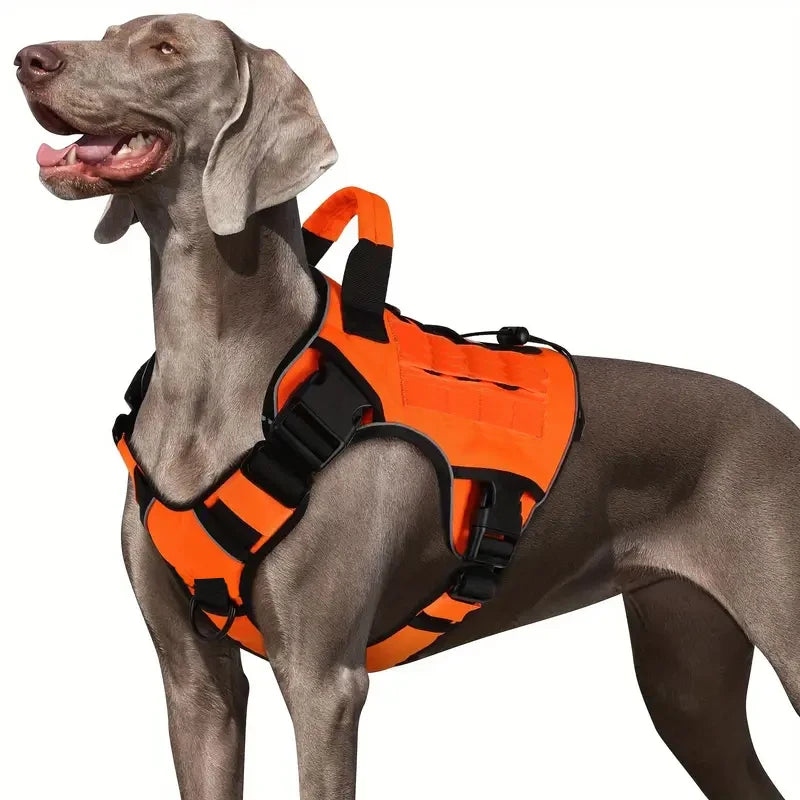 Adjustable No-Pull Tactical Dog Harness with Handle