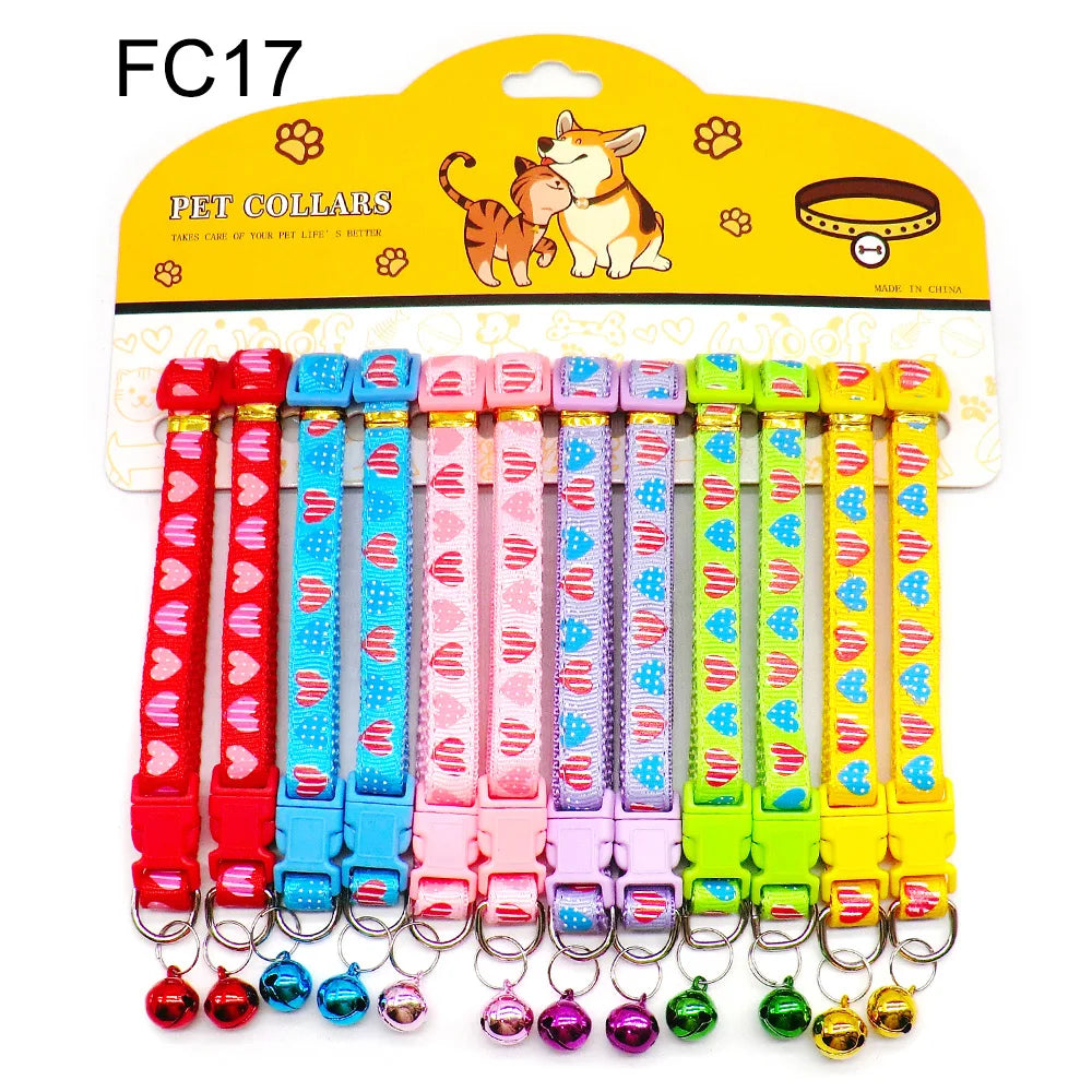 12Pcs Mix Color Anti-Lost Collars