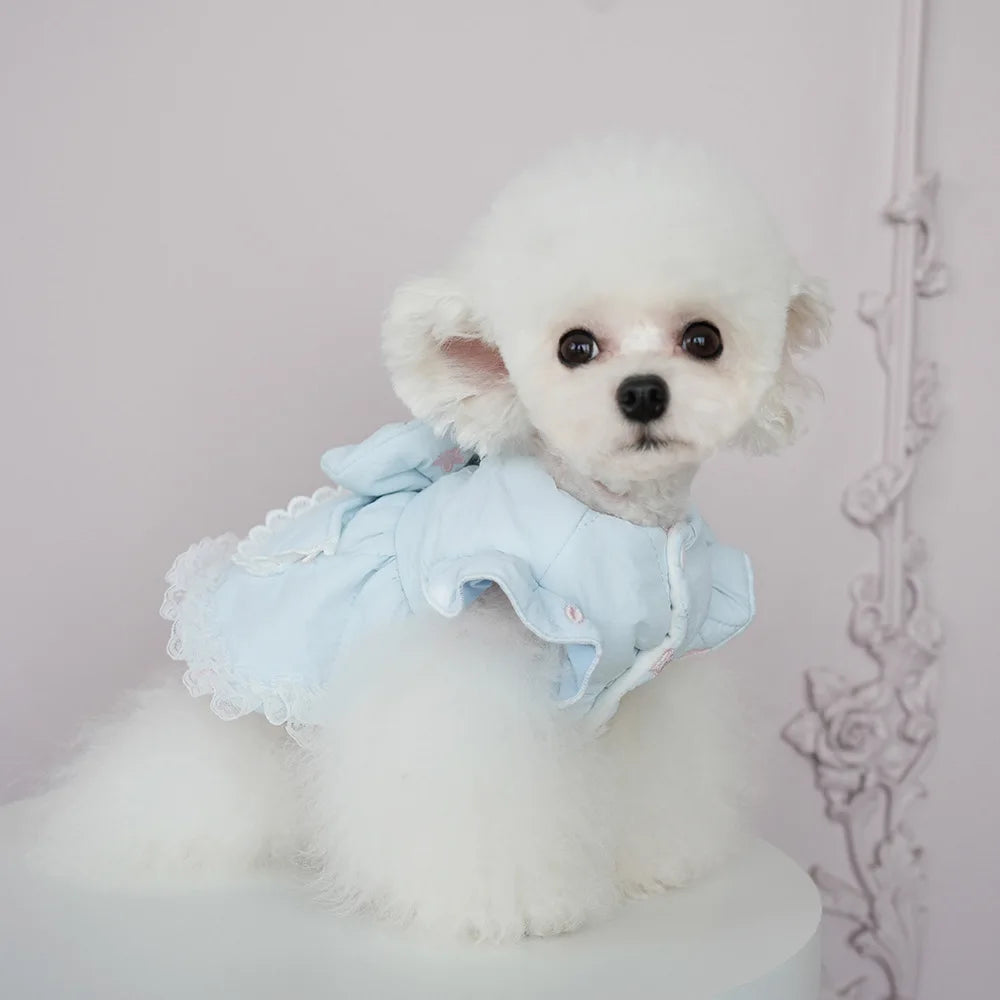 Pet Autumn/Winter Star Embroidered Coat