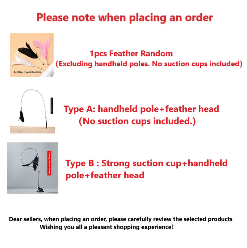 Feather Interactive Cat Toy