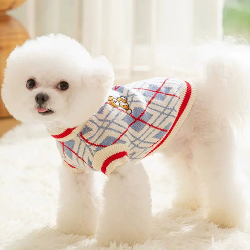 Dog Winter Clothes Cherry Dog Sweater
