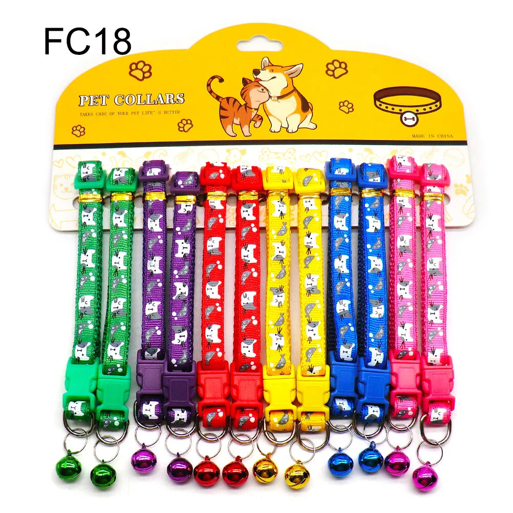 12Pcs Mix Color Anti-Lost Collars