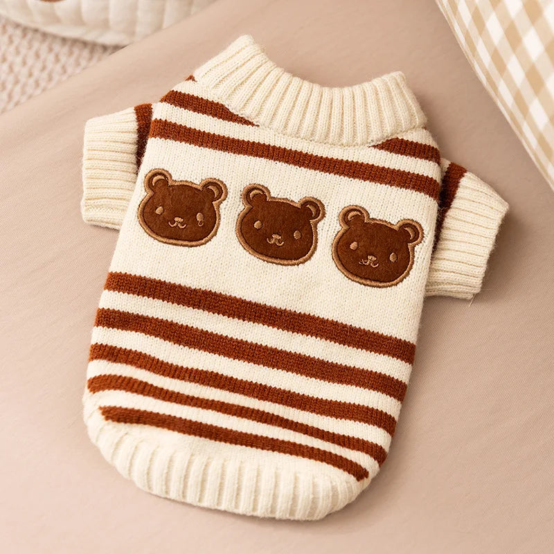 Dog Winter Clothes Cherry Dog Sweater