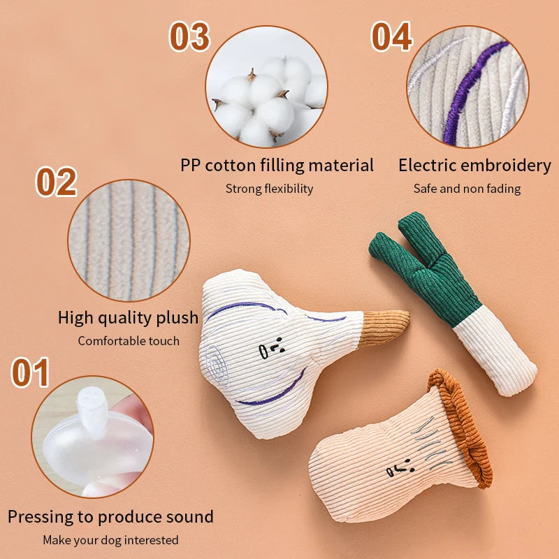 Dog Plush Noise Chewing Toy